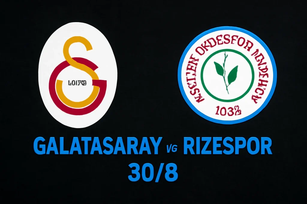 Galatasaray vs Rizespor 30-8