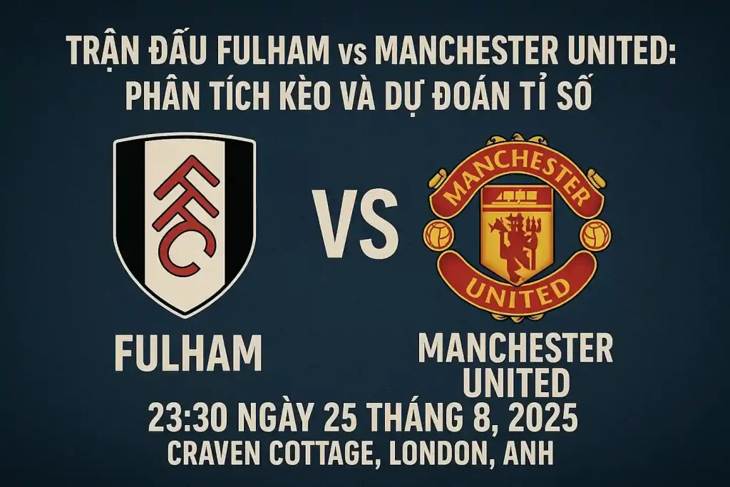 Trận Đấu Fulham vs Manchester United: Phân Tích Kèo và Dự Đoán Tỉ Số